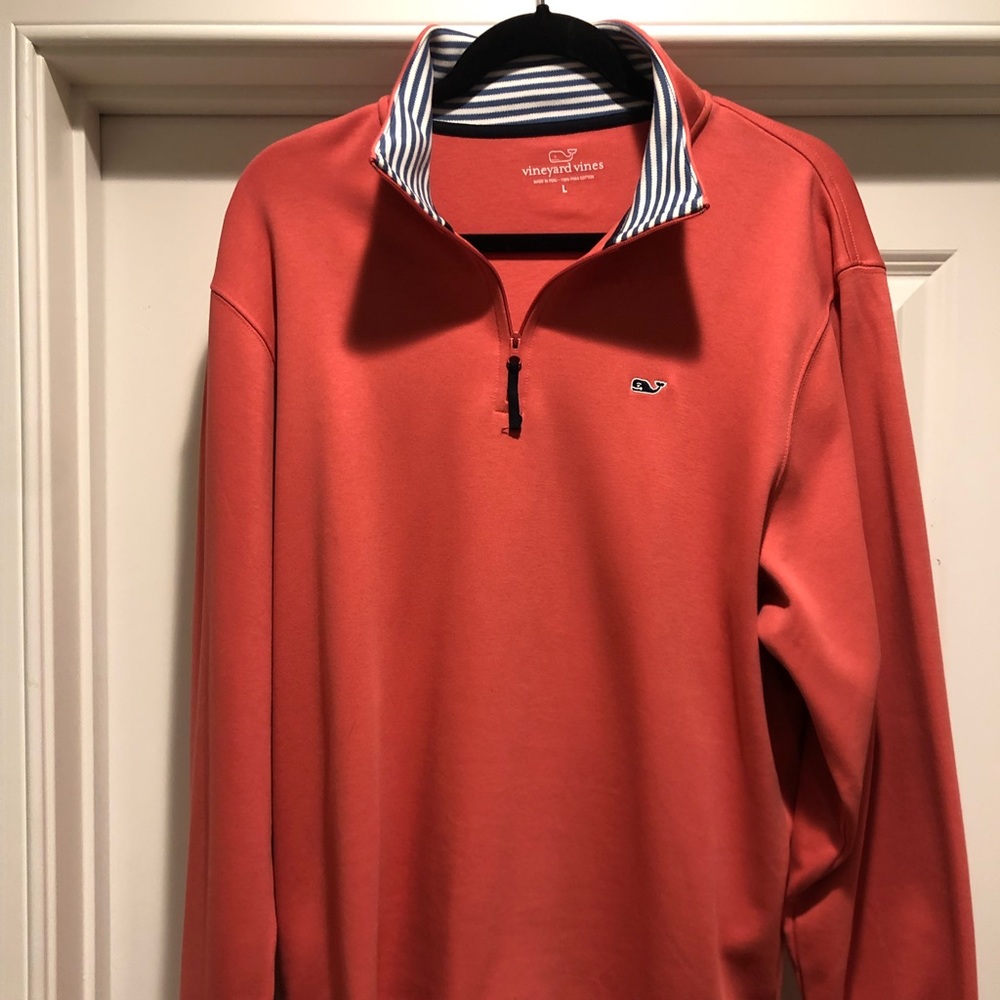 Vineyard Vines Logo Half Zip